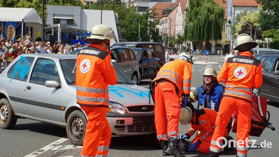 Beim 17. Weidener Boxenstopp gab es einiges an Blaulicht zu sehen. Detlef Bartonek