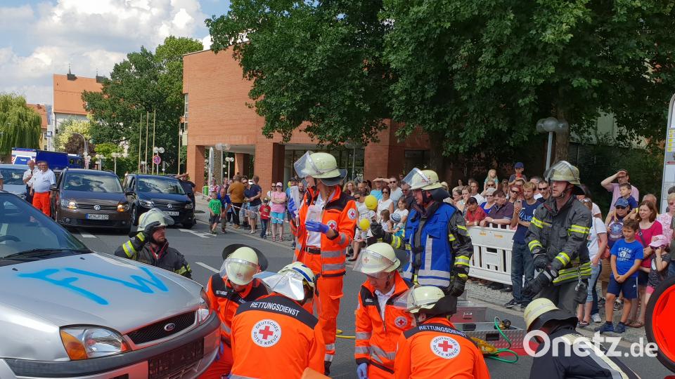 Beim 17. Weidener Boxenstopp gab es einiges an Blaulicht zu sehen. Detlef Bartonek