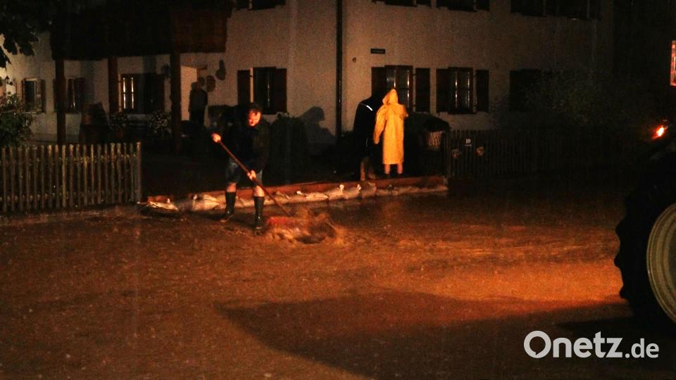 In einigen Ortschaften im Kreis Kelheim stand das Wasser bis zu einen Meter hoch. Auer, Alexander