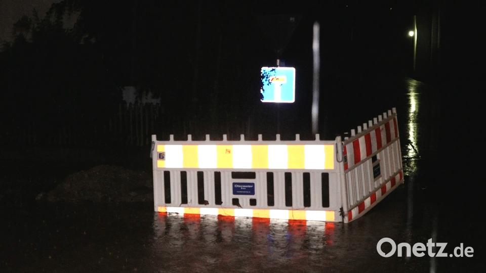 In einigen Ortschaften im Kreis Kelheim stand das Wasser bis zu einen Meter hoch. Auer, Alexander