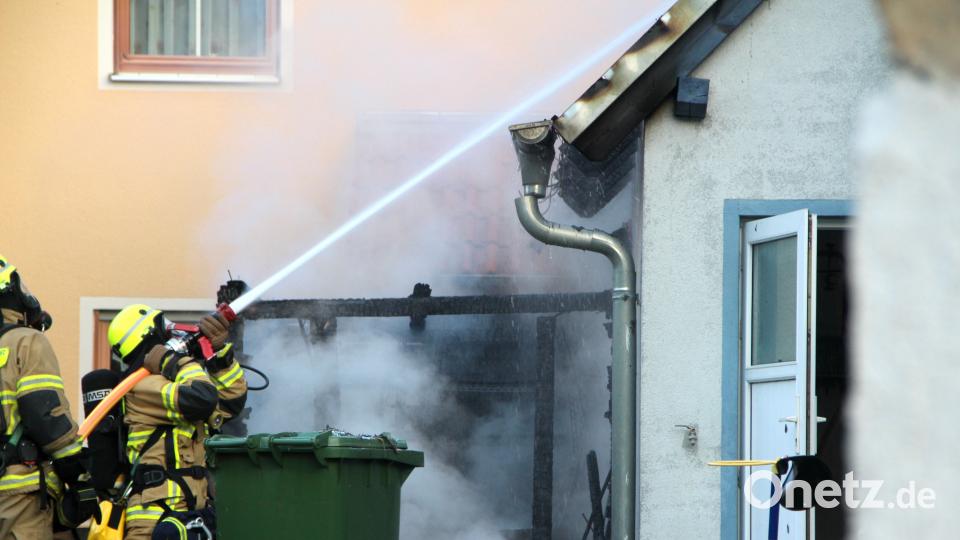 Garagen-Brand in Regensburg-Schwabelweis Auer, Alexander