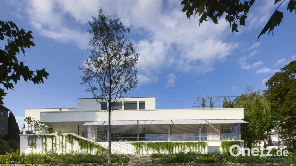 Von außen fast ein Bungalow aus einem Akademikervorort. Erst im Zusammenspiel mit dem parkähnlichen Garten und dem offenen Raumkonzept entfaltet die Villa Tugendhat ihre ganze Herrlichkeit. David Židlický