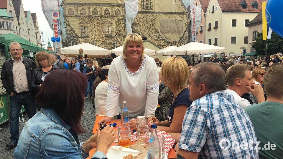 Eindrücke vom Weidener Bürgerfest am Sonntagabend Gabi Schönberger