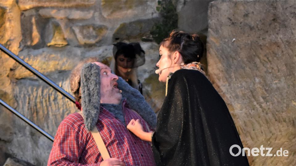 Der Handwerker Zettel wird in einen Esel verwandelt. rgr