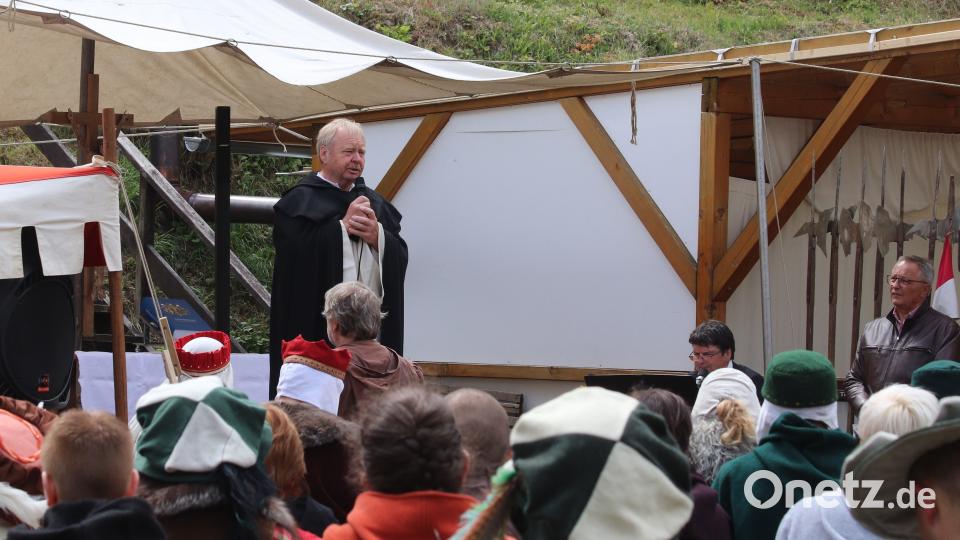 Die mittelalterliche Gebetsandacht fand auch bei der Bevölkerung regen Zuspruch. Sie wird wohl ein fester Bestandteil des Stiber-Programms auf dem Altstadtfest werden. Franitza, Martina [mfh]