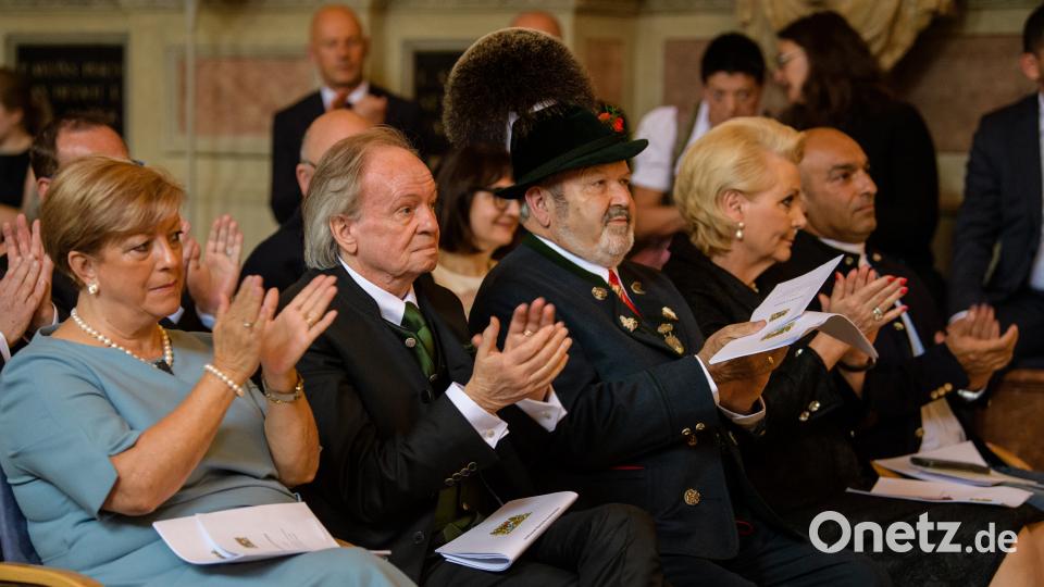 Gäste in der Residenz Matthias Balk/dpa