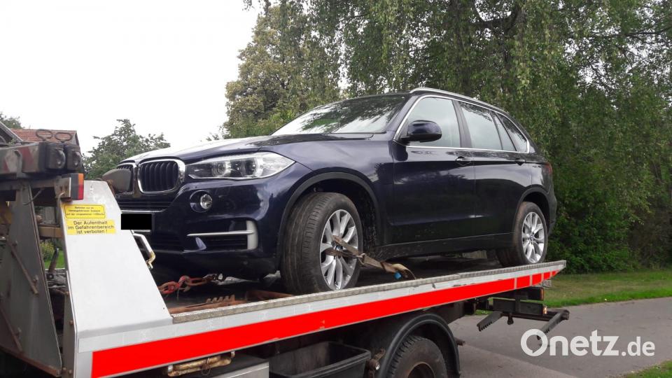 Sichergestellter BMW X5 dob