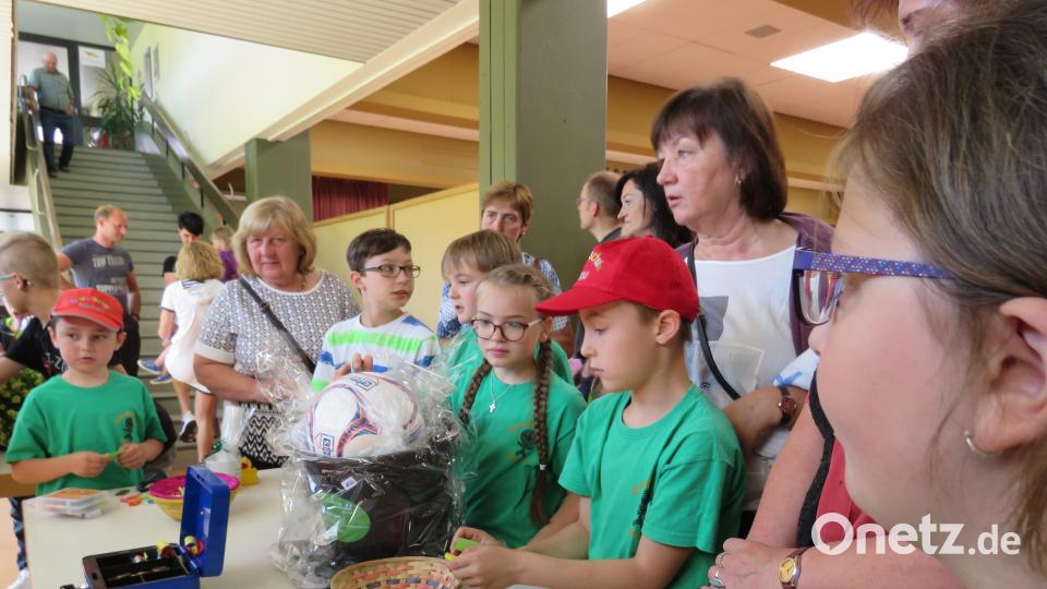 Die Tombola wurde gestürmt. ubb