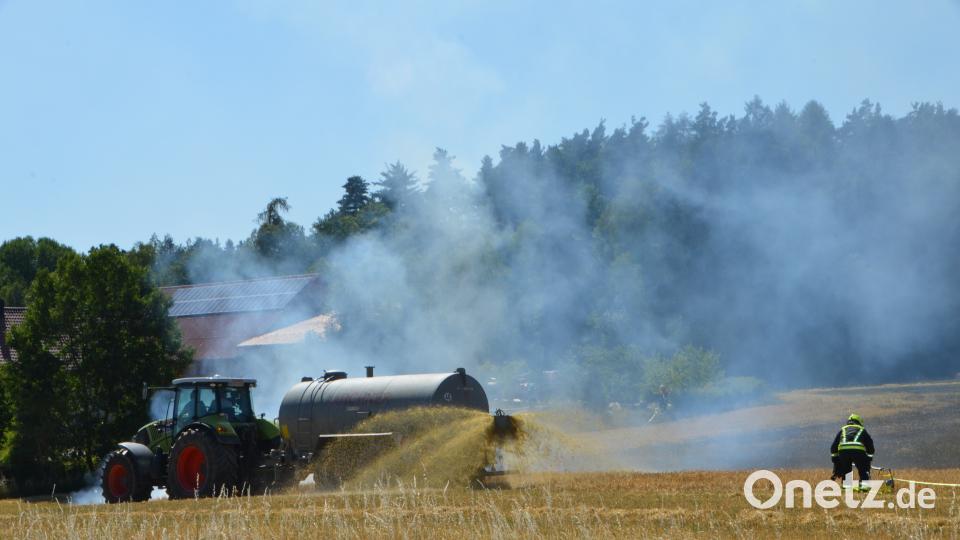 Ackerfläche brennt dob