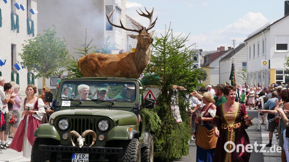 Am gestrigen Sonntag waren etwa 2000 Aktive von 140 Gruppen beim Festzug in Wiesau dabei. TR