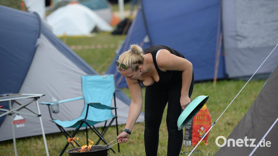 Seit Donnerstag 5 Uhr haben die Zeltplätze der G.O.N.D. in Kreuth geöffnet. Zu Hunderten sind die Festivalbesucher bereits angereist. Andreas Brückmann