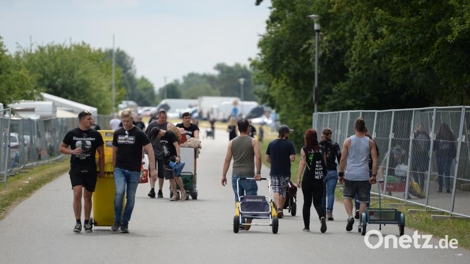 Seit Donnerstag 5 Uhr haben die Zeltplätze der G.O.N.D. in Kreuth geöffnet. Zu Hunderten sind die Festivalbesucher bereits angereist. Andreas Brückmann