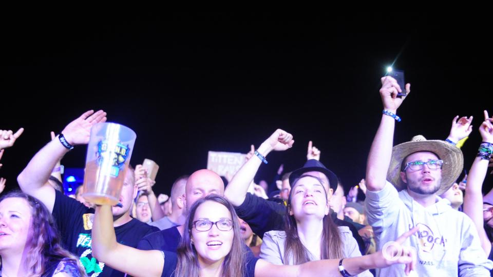 Die G.O.N.D. rockt. Auf und vor allem vor der Bühne. Andreas Brückmann