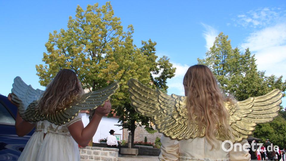 Die Engel sind bereits auf Position. Uli Piehler