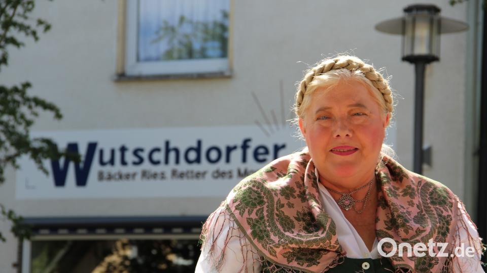 Eine echte Wutschdorferin? Nein, diese Dame stammt aus dem benachbarten Witzlricht. Uli Piehler