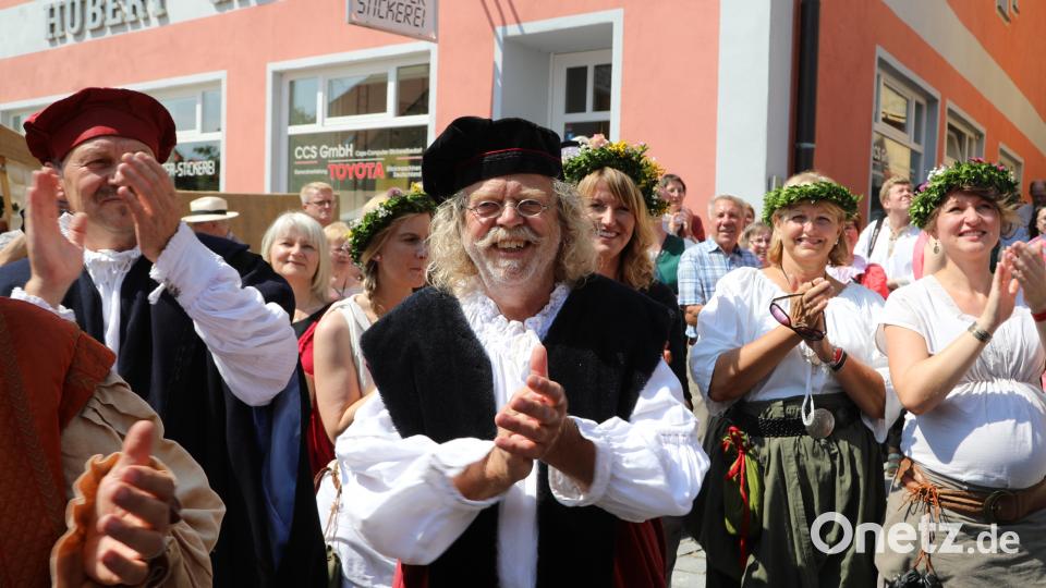 Mittelalterlicher Markt in Nabburg: Zehntausende zogen am Wochenende zurück ins Mittelalter bei idealen Wetterbedingungen. Götz, Gerhard