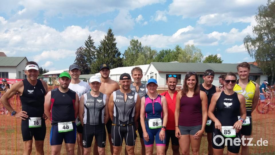 Die Pressather waren am Triathlon stark vertreten. sne