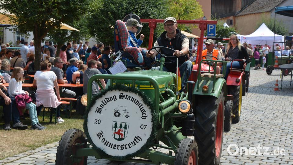 168 Oldtimer waren beim 7. Konnersreuther Bulldogtreffen zu sehen. jr
