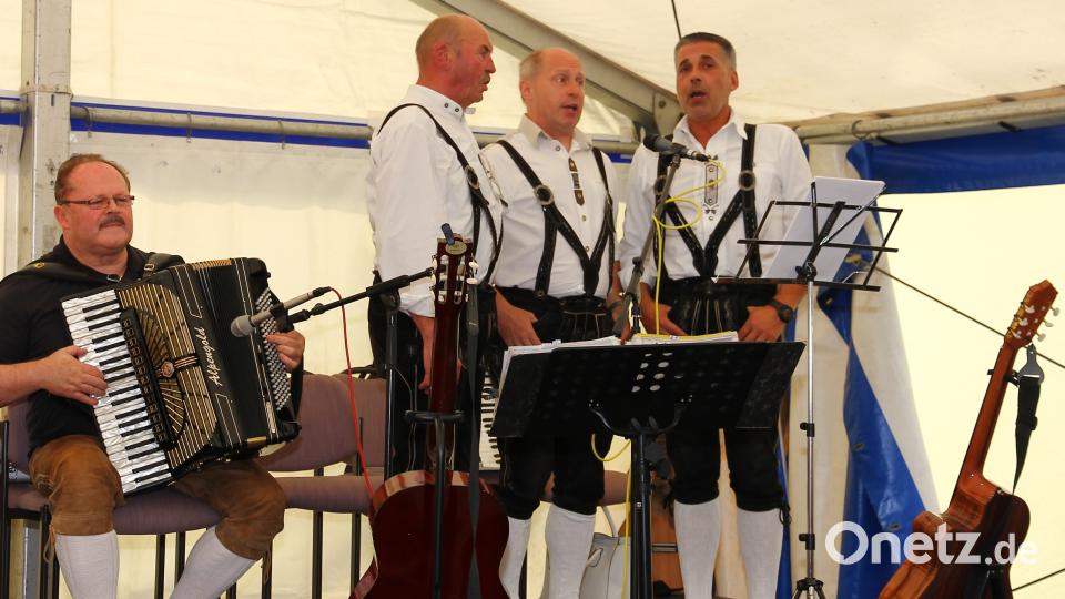 Die Vöichtacher Buam beeindruckten mit ihrem Gesang. dl