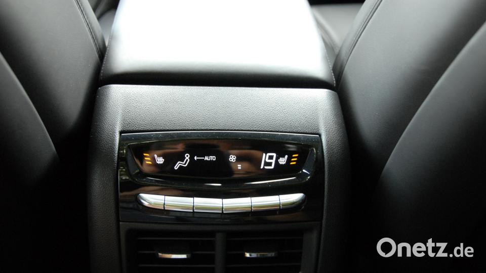 Individuelle Klimatisierung für hinten Sitzenden im Cadillac XT 5. Michael Ascherl