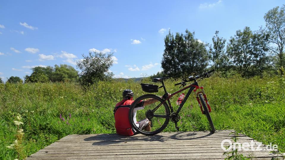 Mit dem Radl zum Bergfest: Rund um Hahnbach zum Frohnberg. Robert Stammler