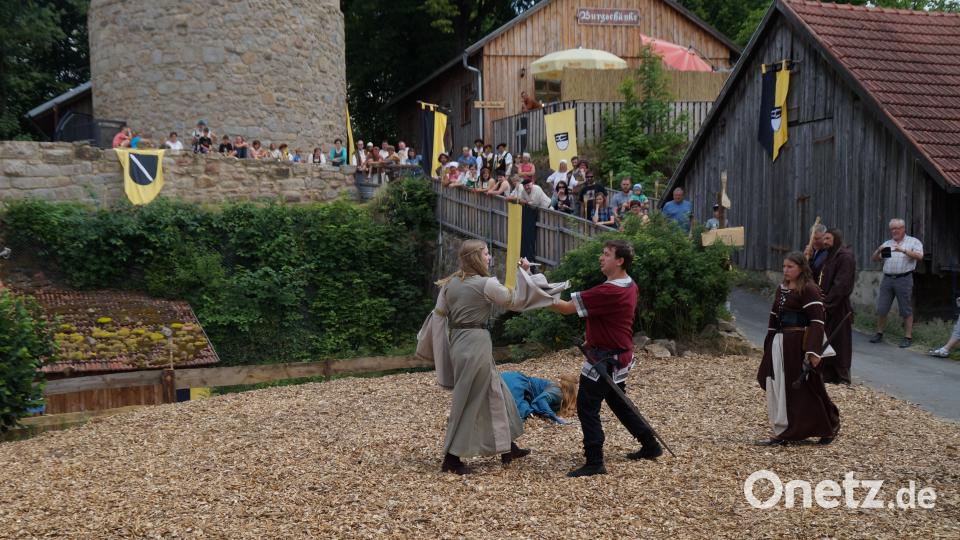 Die „Schwertbrecher“ begeisterten mit ihren Vorführungen. Rainer Köppl