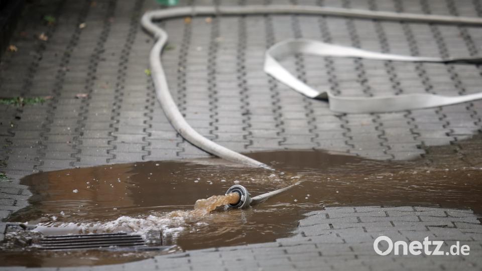 Starkregen bei Amberg Wolfgang Steinbacher