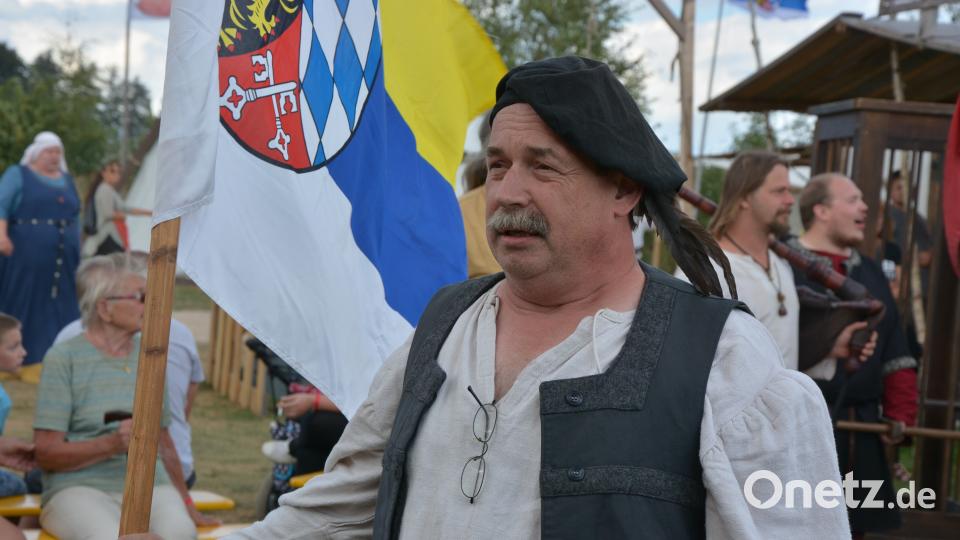 Der Plößberger Hubert Haubner war als Henker unterwegs. jr