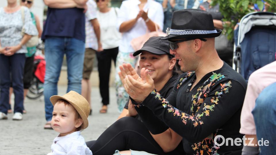 Classic meets Electro am Roßmarkt. Dagmar Williamson