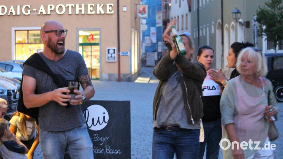 Classic meets Electro am Roßmarkt. dwi