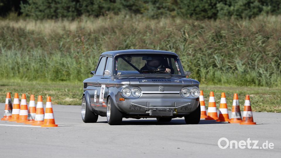 Automobilslalom des AC Nittenau am Sonntag, 12. August, auf dem Flugplatz Bruck ch