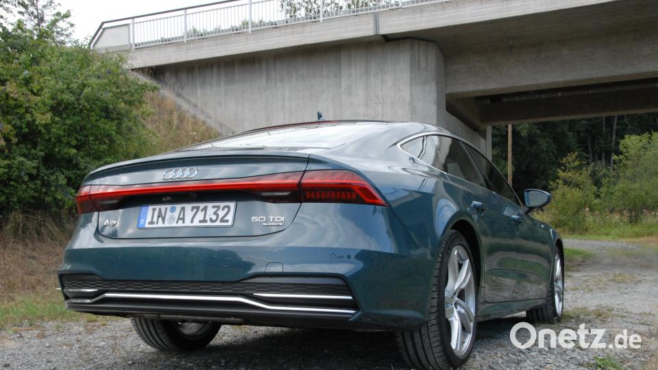Der Audi A7 Sportback TDI 50 quattro tritt sehr selbstbewusst auf. Michael Ascherl