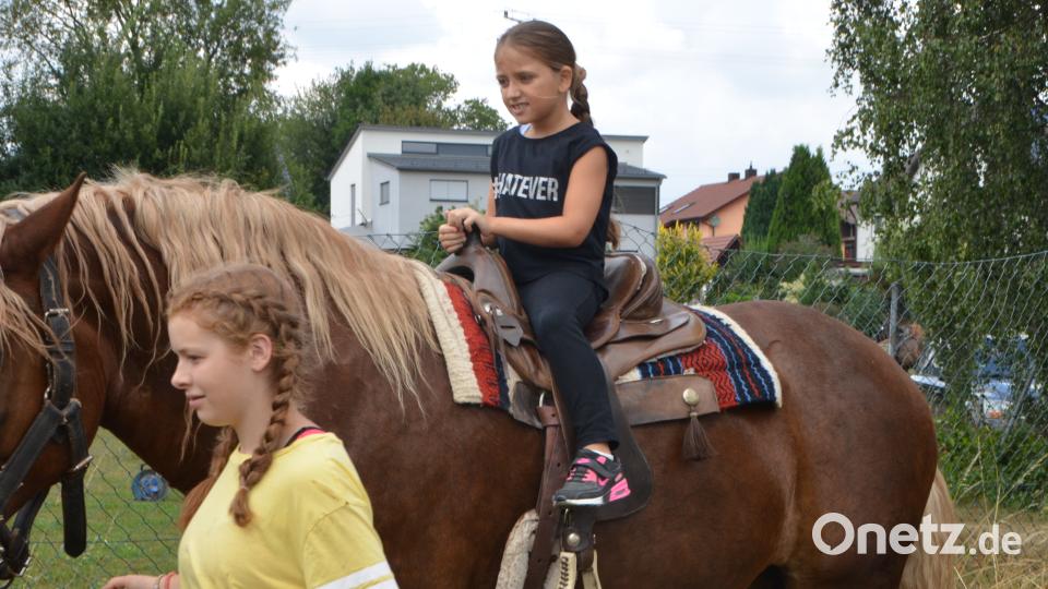 Ferienaktion der Pferdefreunde im Grenzland Vohenstrauß kommt bestens an. dob
