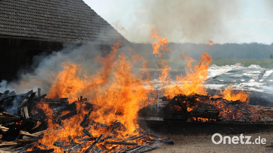 Brand in Allertshofen Gerhard Franz