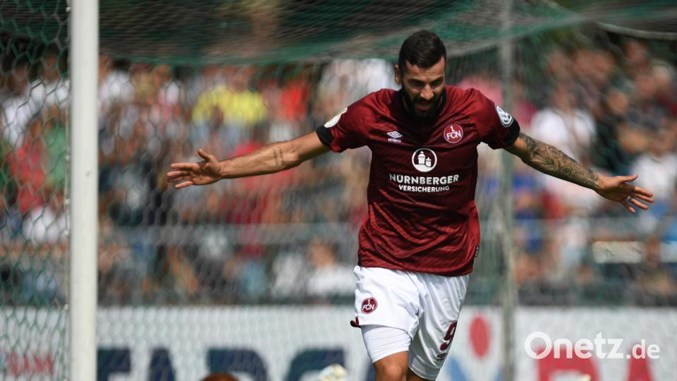 SV Linx gegen 1. FC Nürnberg. Bild: Patrick Seeger/dpa