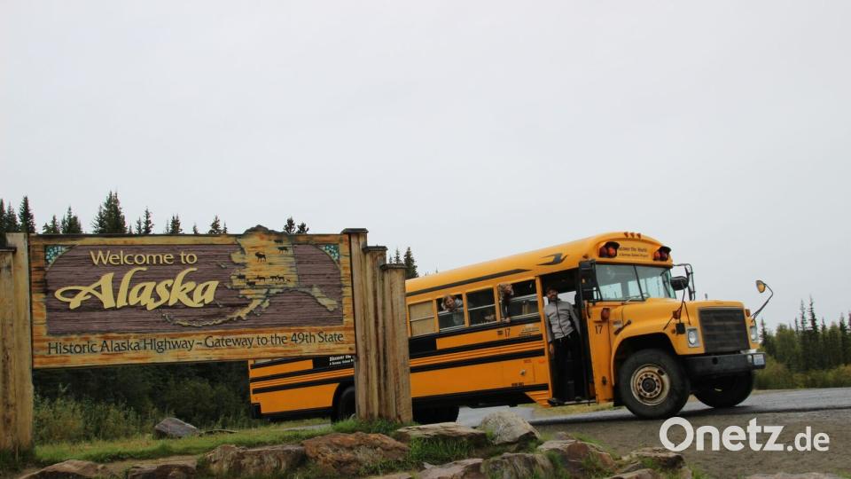 Mit dem Schulbus in die Wildnis: Alaska Bild: Praschel