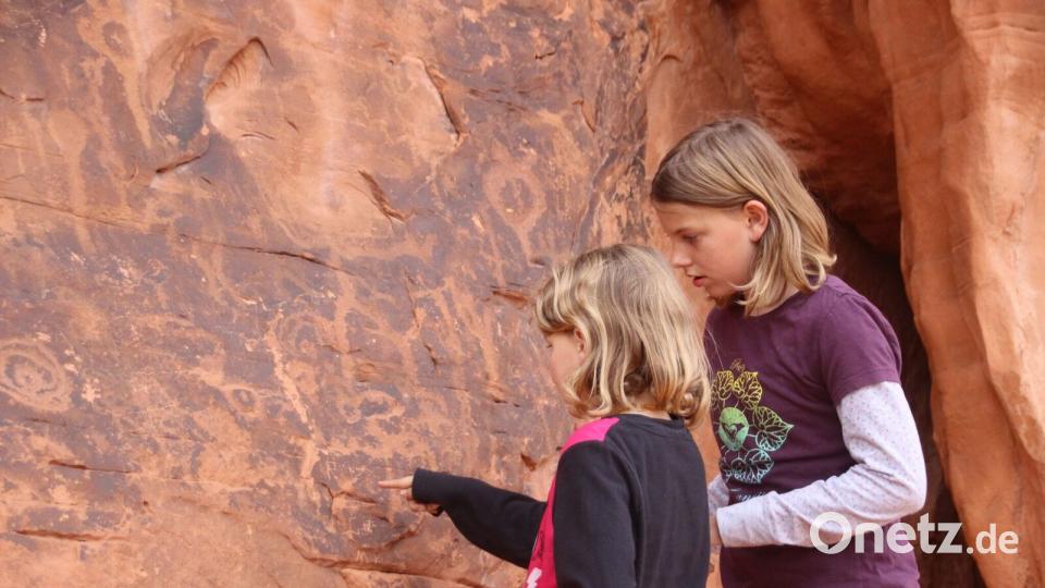 Mädchen-Malereien: Mit dem Schulbus in die Wildnis Bild: Praschel
