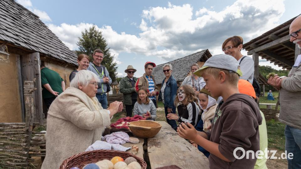 Gäste von nah und fern lockte das Kinder- und Familienfest an den Geschichtspark nach Bärnau. Bild: dtr