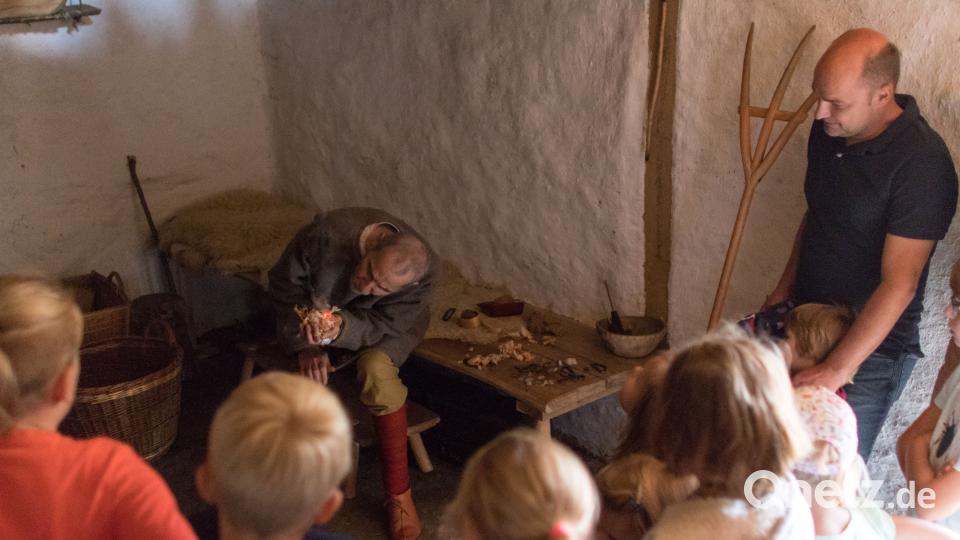 Gäste von nah und fern lockte das Kinder- und Familienfest an den Geschichtspark nach Bärnau. Bild: dtr