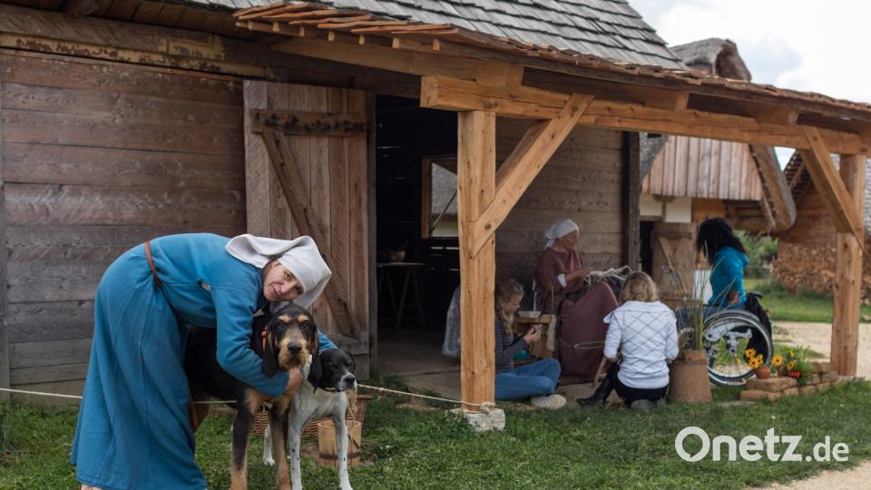 Gäste von nah und fern lockte das Kinder- und Familienfest an den Geschichtspark nach Bärnau. Bild: dtr