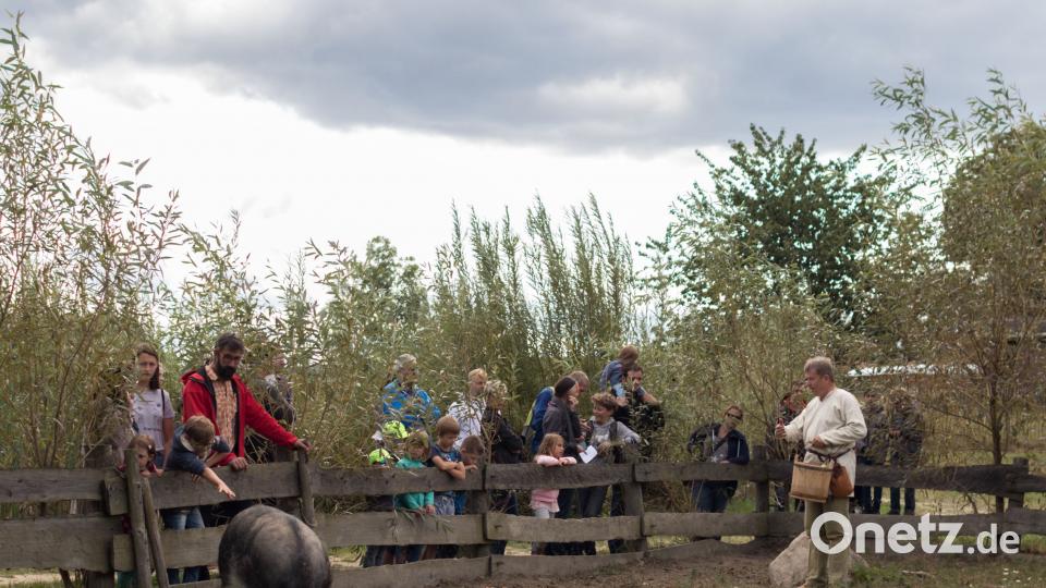 Gäste von nah und fern lockte das Kinder- und Familienfest an den Geschichtspark nach Bärnau. Bild: dtr