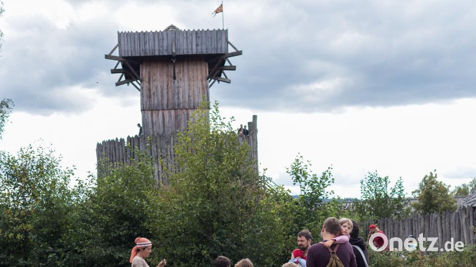 Gäste von nah und fern lockte das Kinder- und Familienfest an den Geschichtspark nach Bärnau. Bild: dtr