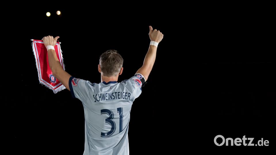 Abschied von Bastian Schweinsteiger. Bild: Sven Hoppe/dpa