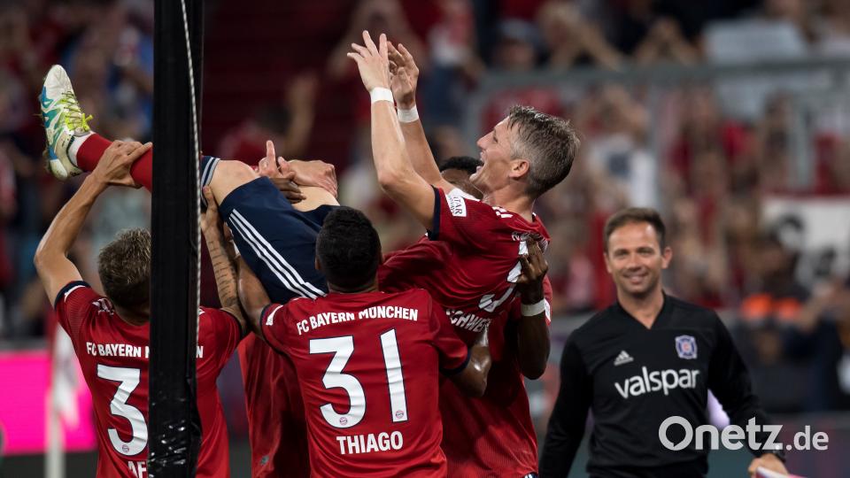 Abschied von Bastian Schweinsteiger. Bild: Sven Hoppe/dpa