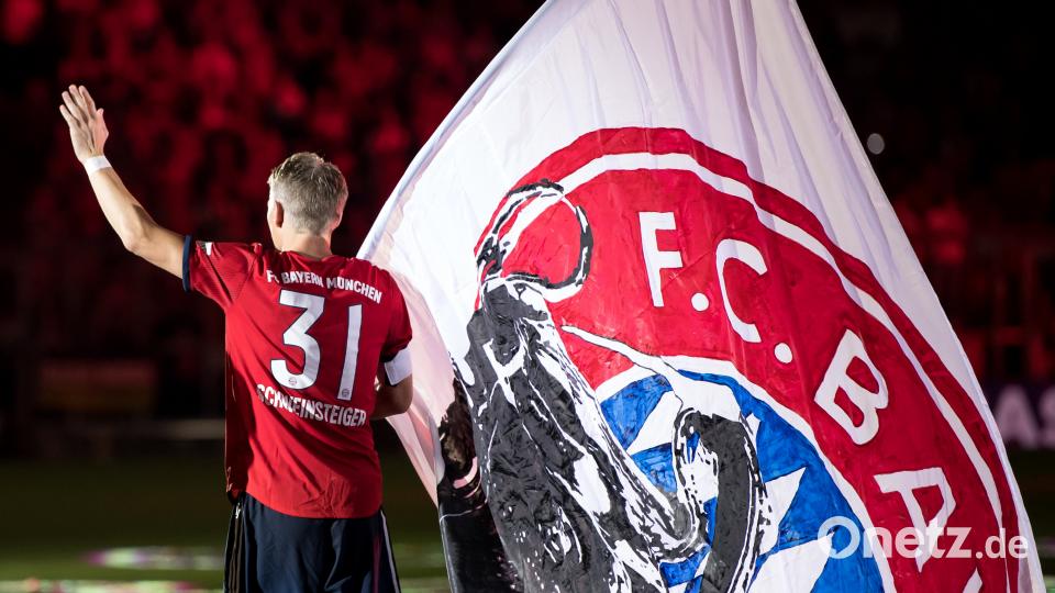 Abschied von Bastian Schweinsteiger. Bild: Sven Hoppe/dpa
