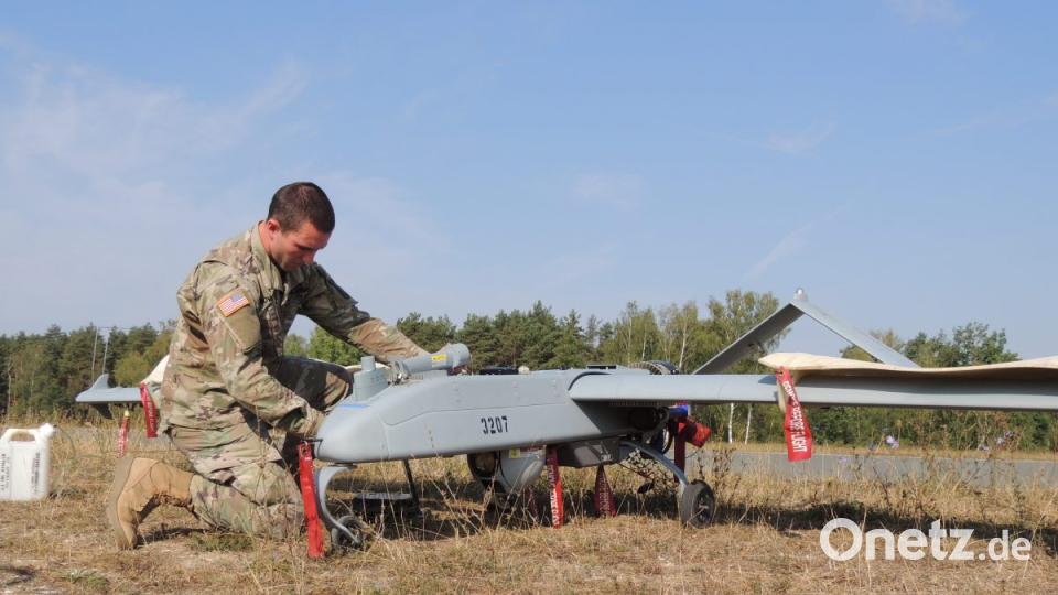 Übung auf dem Truppenübungsplatz. Bild: mor