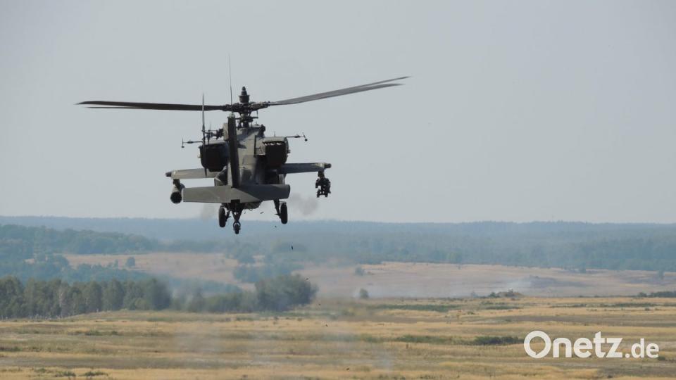 Übung auf dem Truppenübungsplatz. Bild: mor