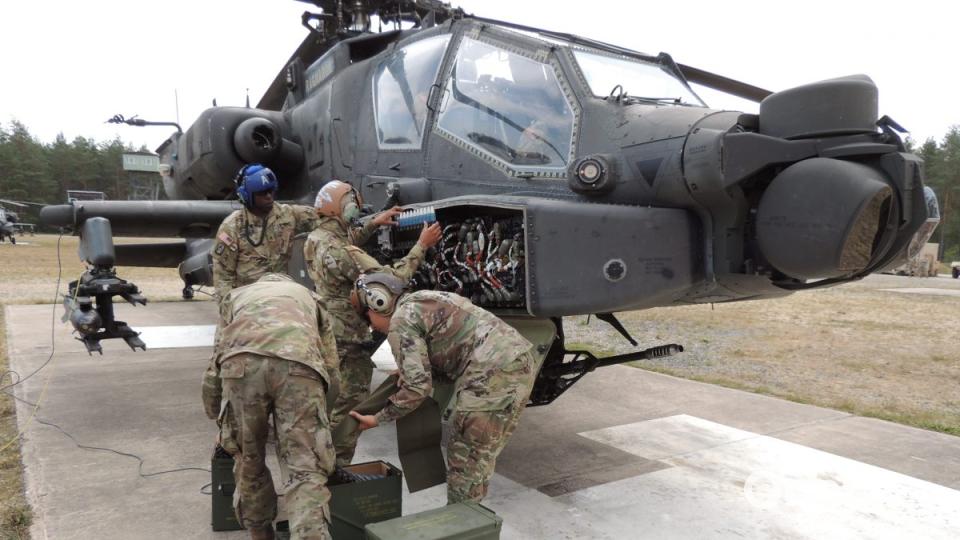 Übung auf dem Truppenübungsplatz. Bild: mor