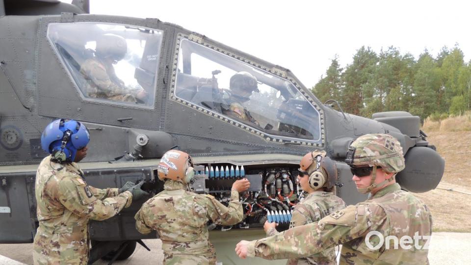 Übung auf dem Truppenübungsplatz. Bild: mor