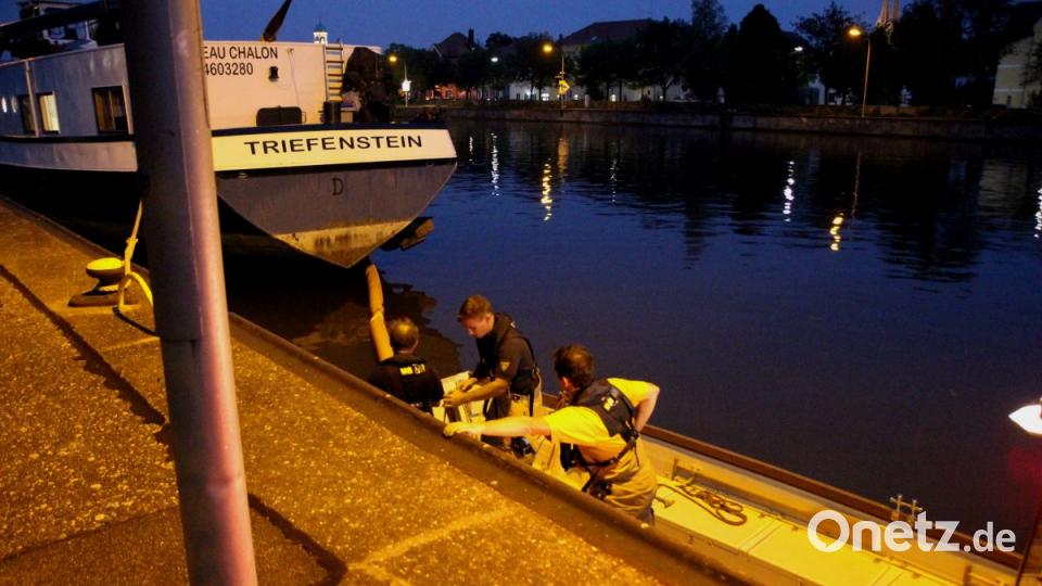 Auf der Donau wurde am Dienstag ein starker Ölfilm bemerkt. Bild: Alexander Auer